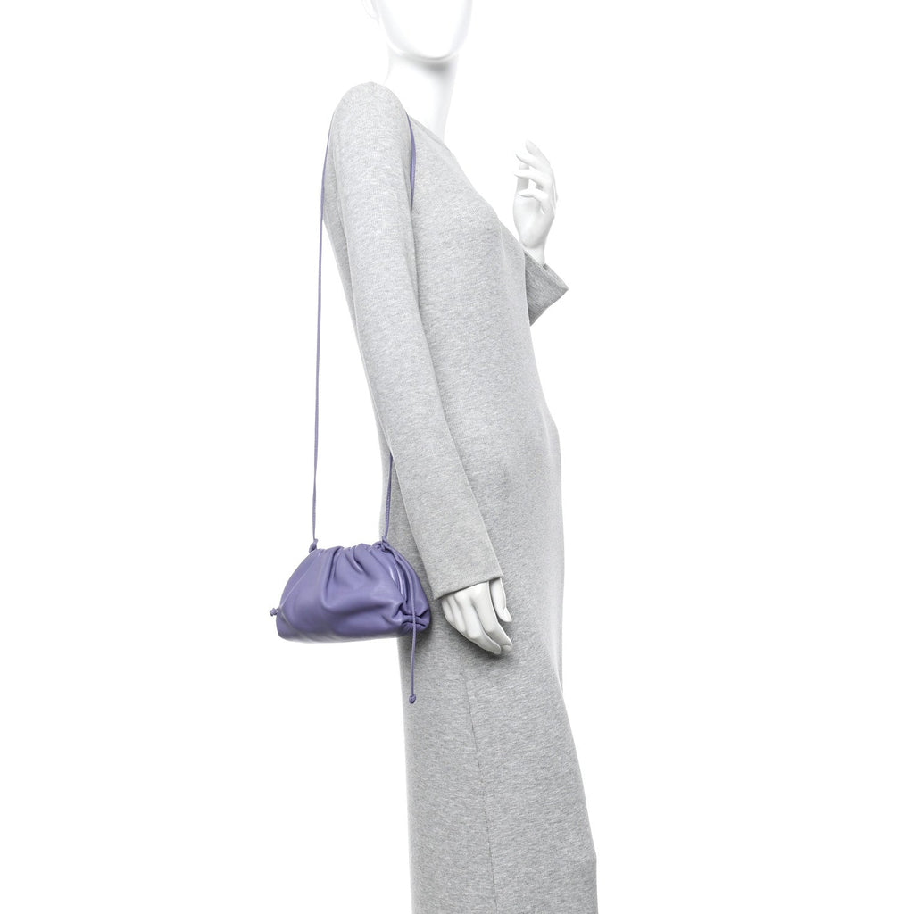 Butter Calfskin The Mini Pouch Lavender