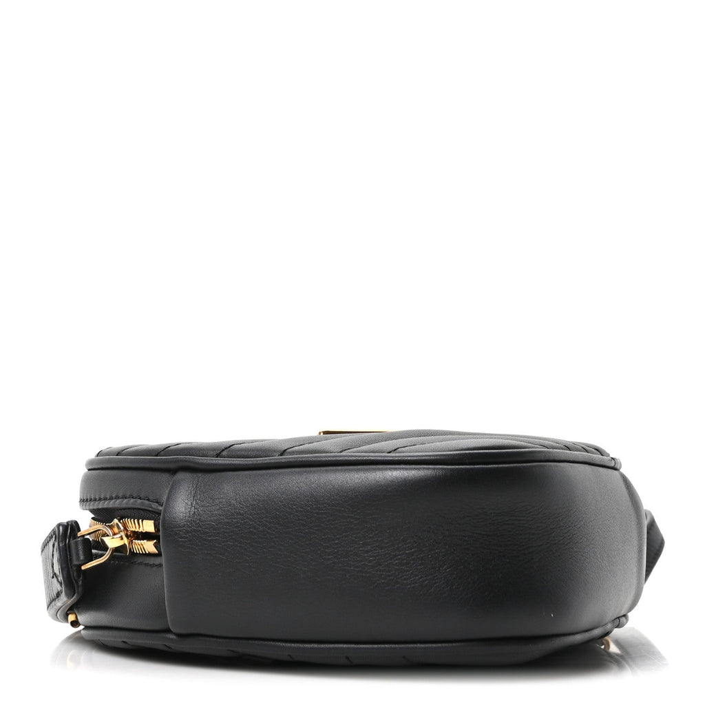 Calfskin New Wave Heart Bag Black