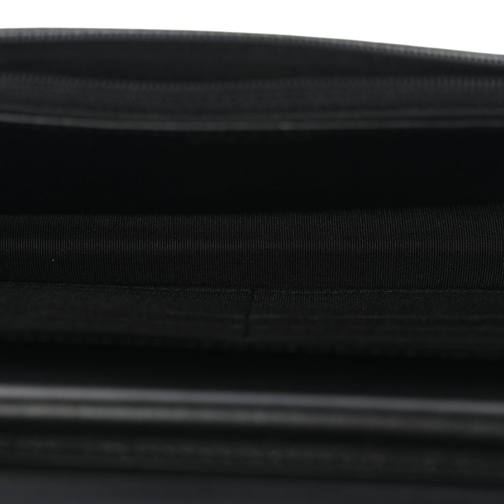 Caviar Quilted Boy Wallet On Chain WOC Black
