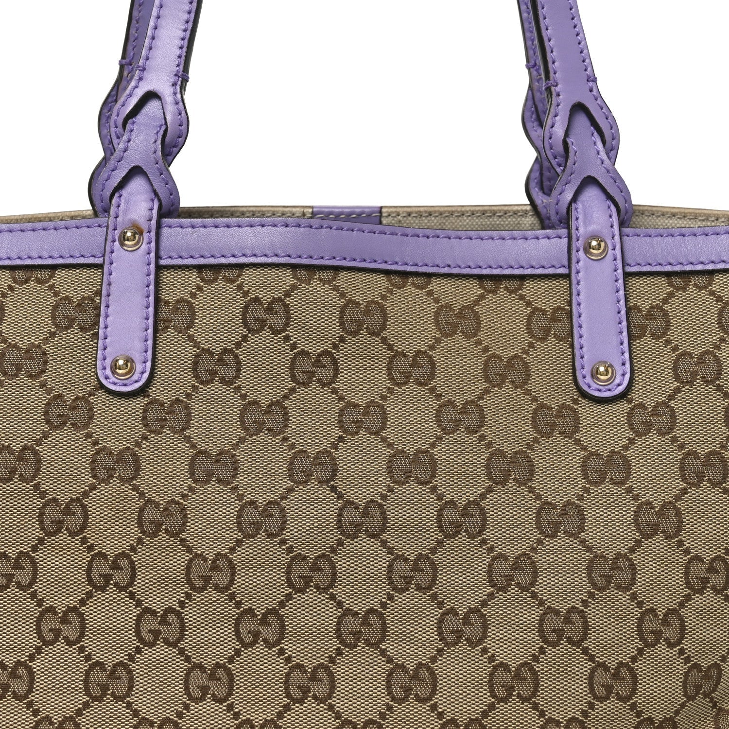 Monogram Small Craft Tote Lilac