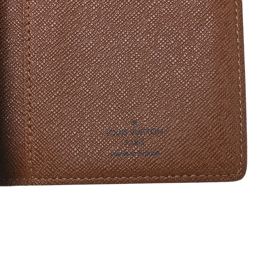Monogram Porte Valeurs Checkbook Wallet