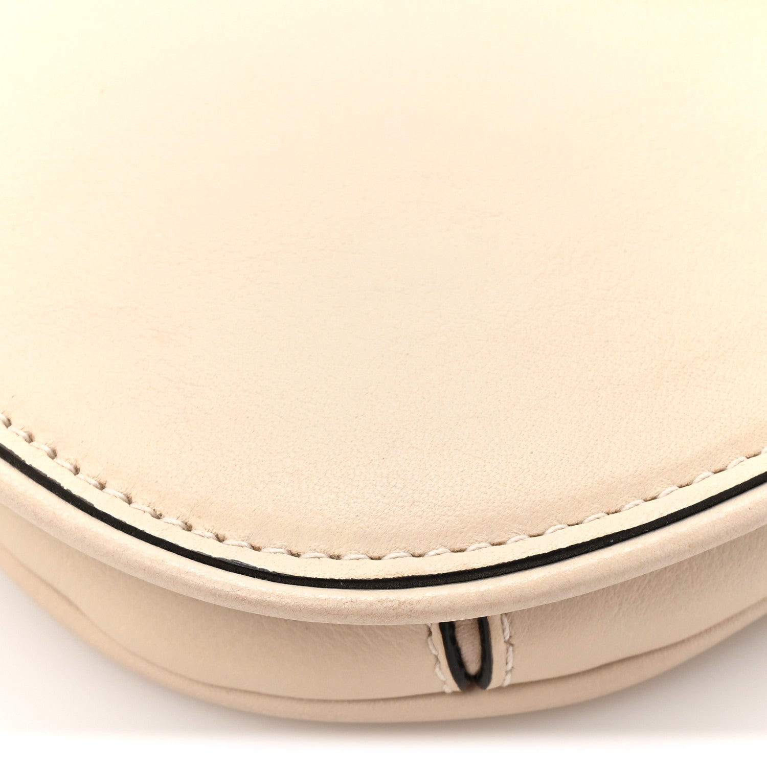 Roxy Calfskin Blondie Chain Shoulder Flap Bag Mystic White