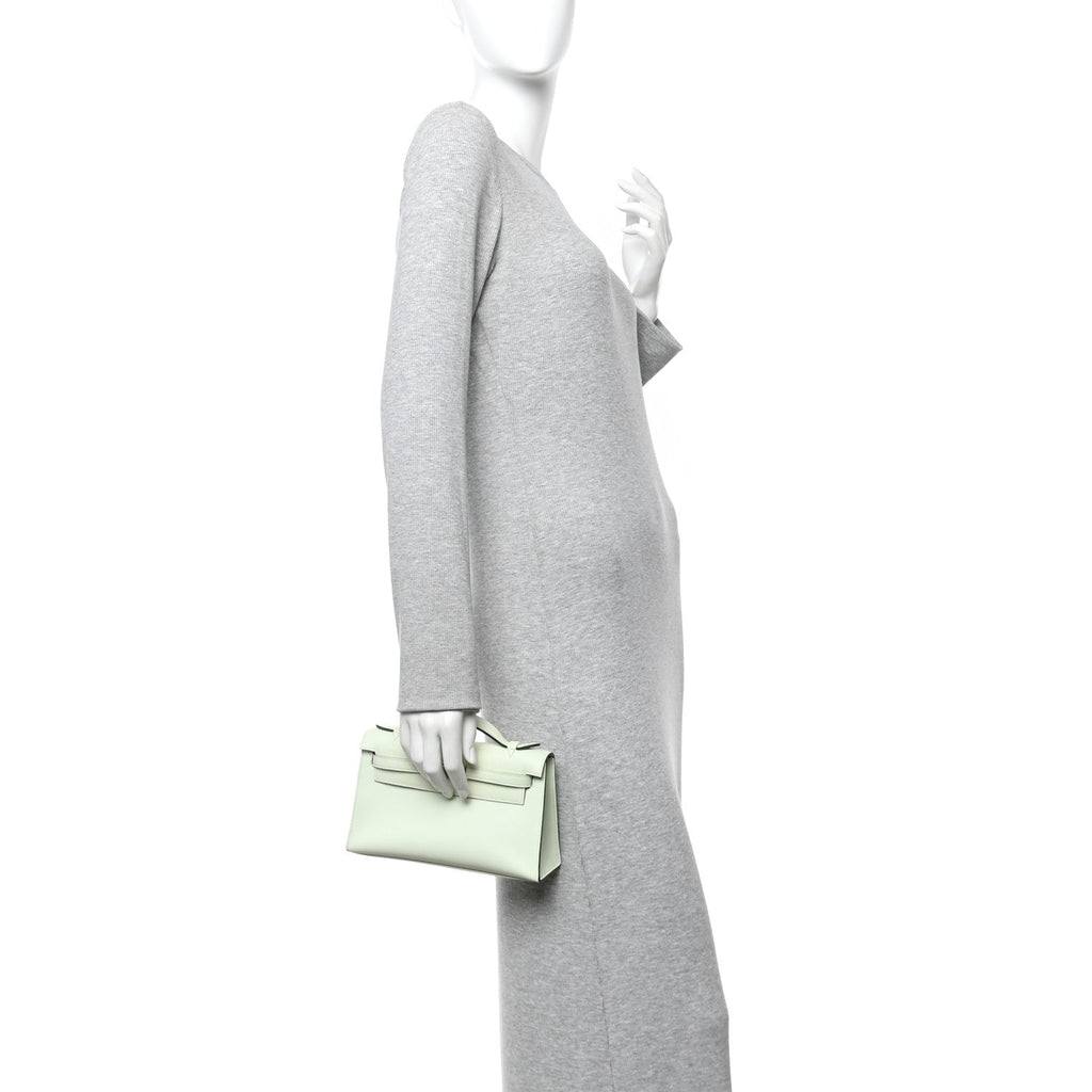 Swift Kelly Pochette Clutch Vert Fizz