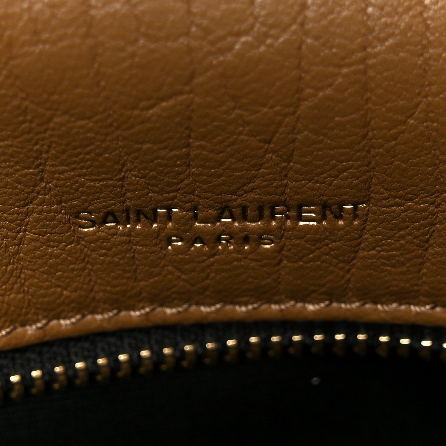 Grained Lambskin Monogram Large Niki Chain Satchel Dark Cork