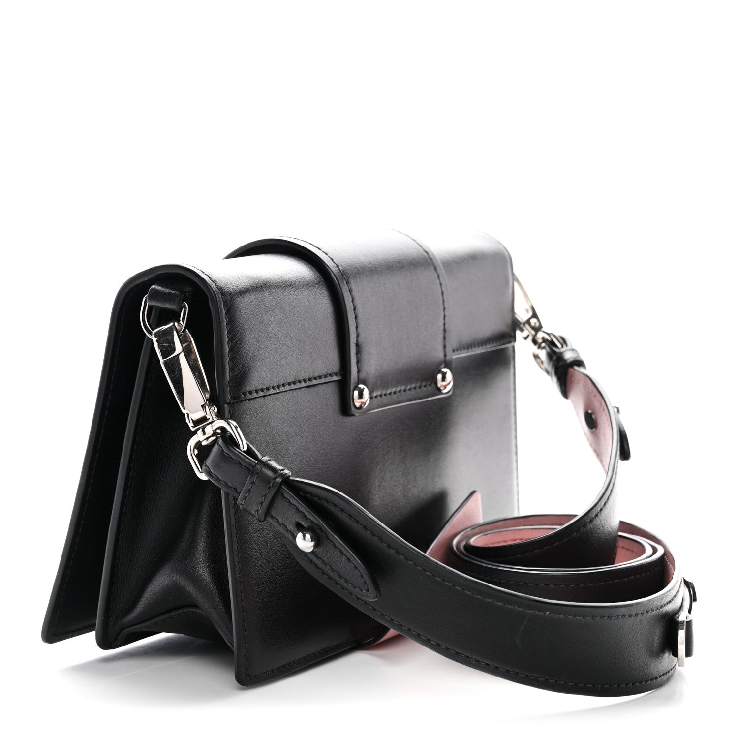 City Calf Plex Ribbon Bag Black Rosa