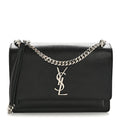 Calfskin Medium Monogram Sunset Black