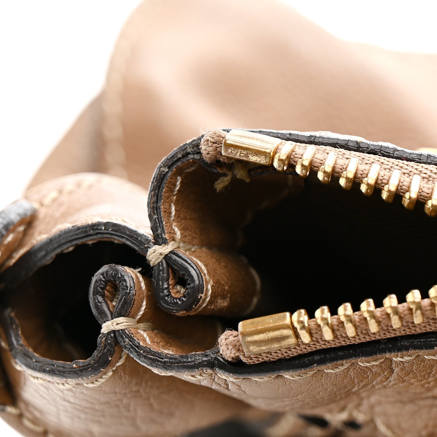 Calfskin Medium Marcie Satchel Nut
