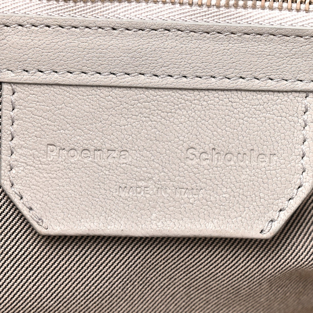 Lambskin PS1 Satchel Fog