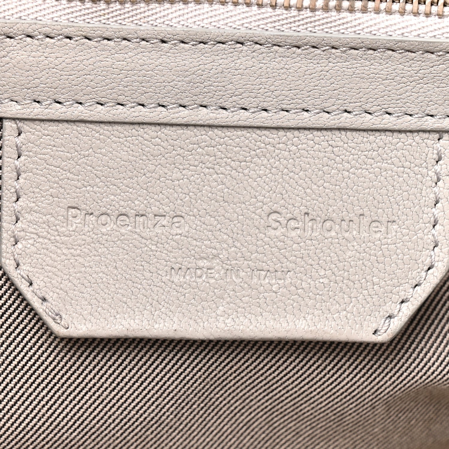 Lambskin PS1 Satchel Fog