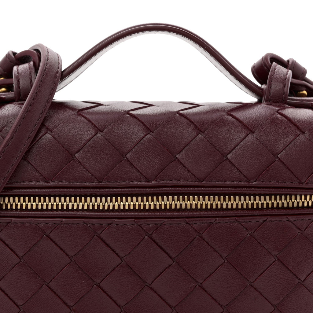 Nappa Intrecciato Bang Bang Vanity Case Barolo