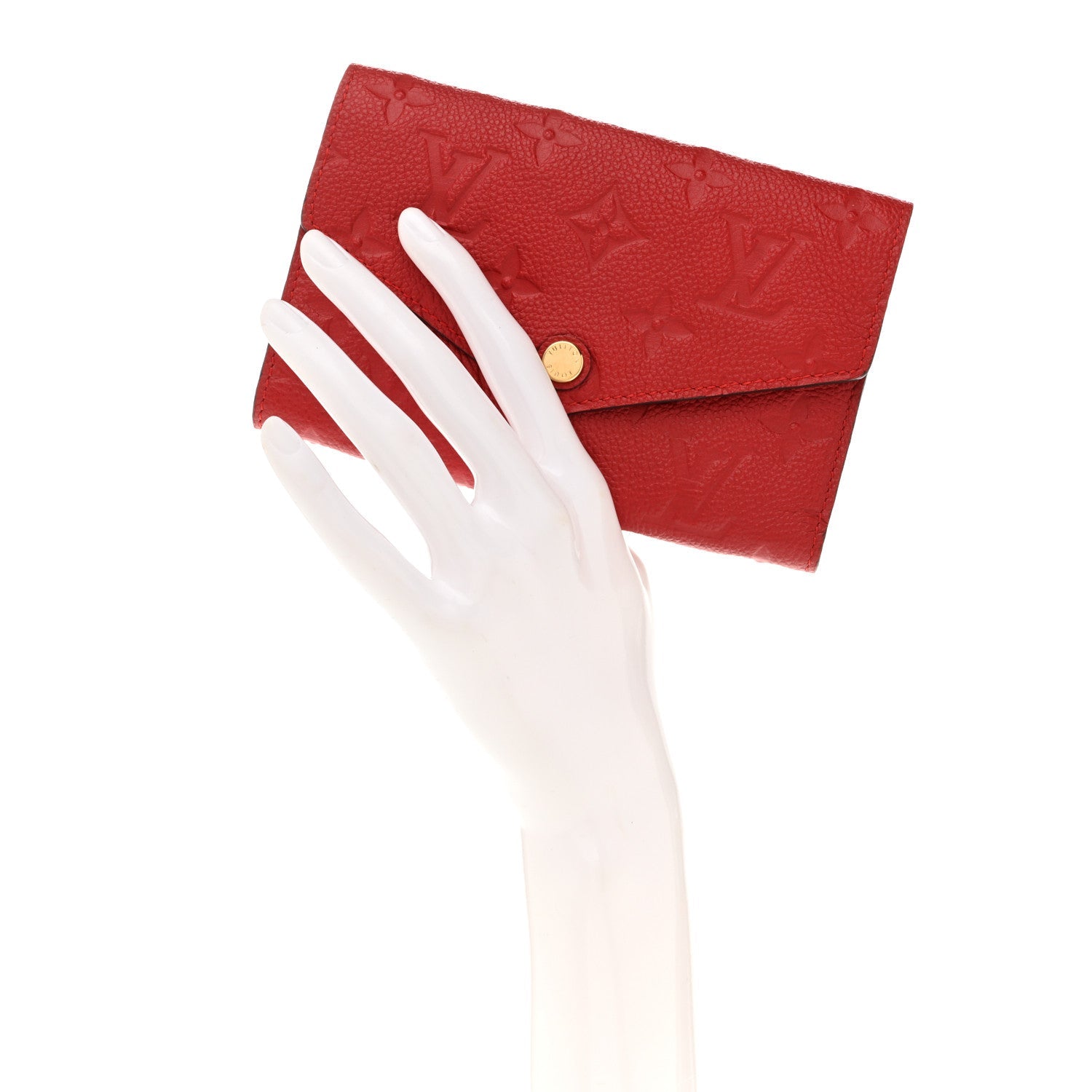 Empreinte Compact Curieuse Wallet Cherry