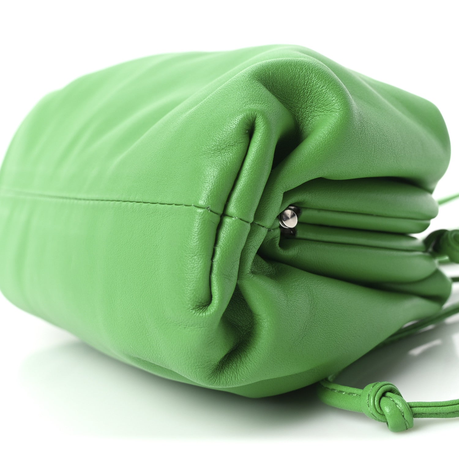 Butter Calfskin The Mini Pouch Parakeet