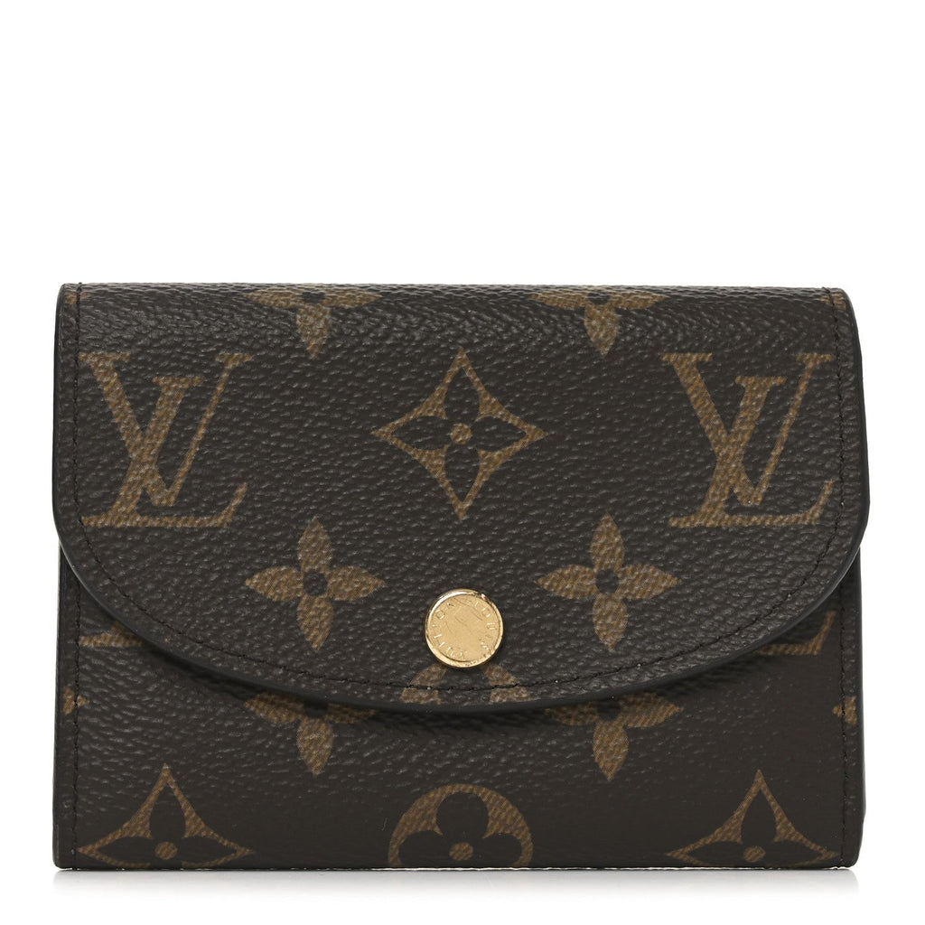 Monogram Rosalie Coin Purse Rose Ballerine
