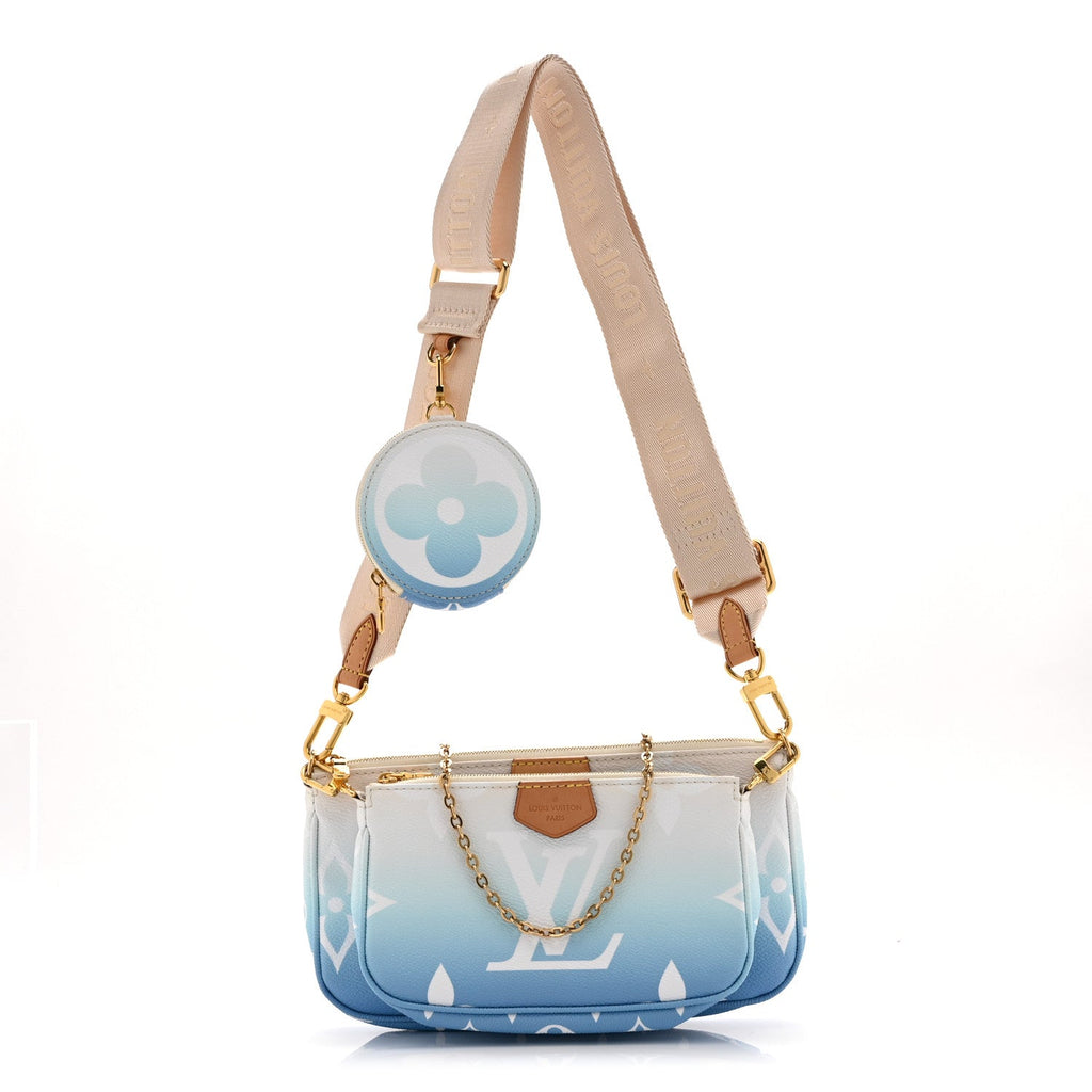 Monogram Giant By The Pool Multi Pochette Accessories Blue