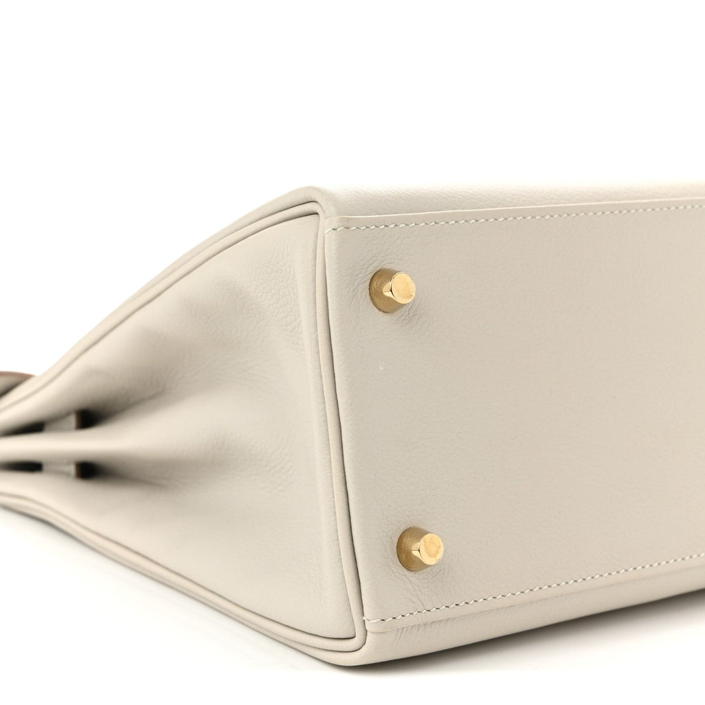 Evercolor Kelly Retourne 28 Gris Perle