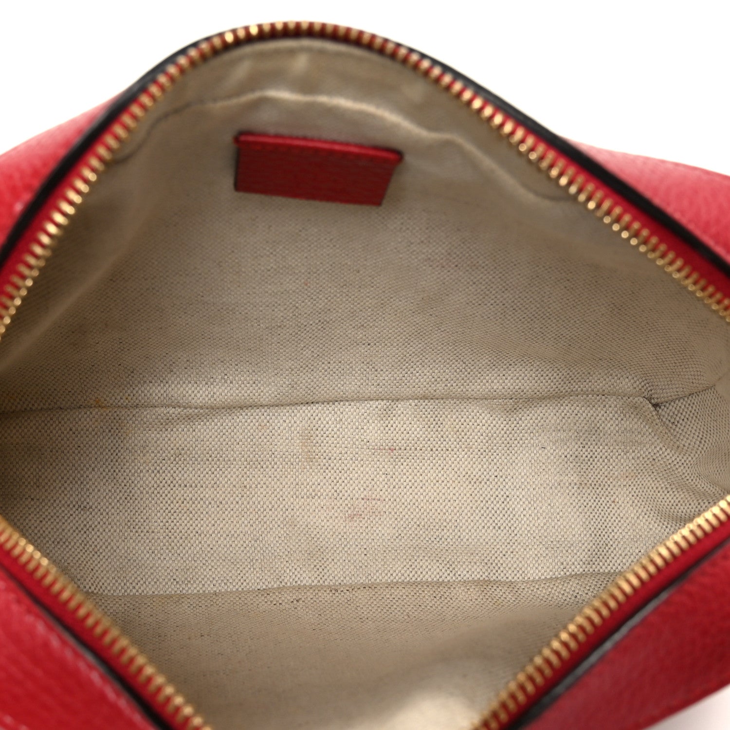Grained Calfskin Sylvie Web Kingsnake Small Camera Bag Red Multicolor