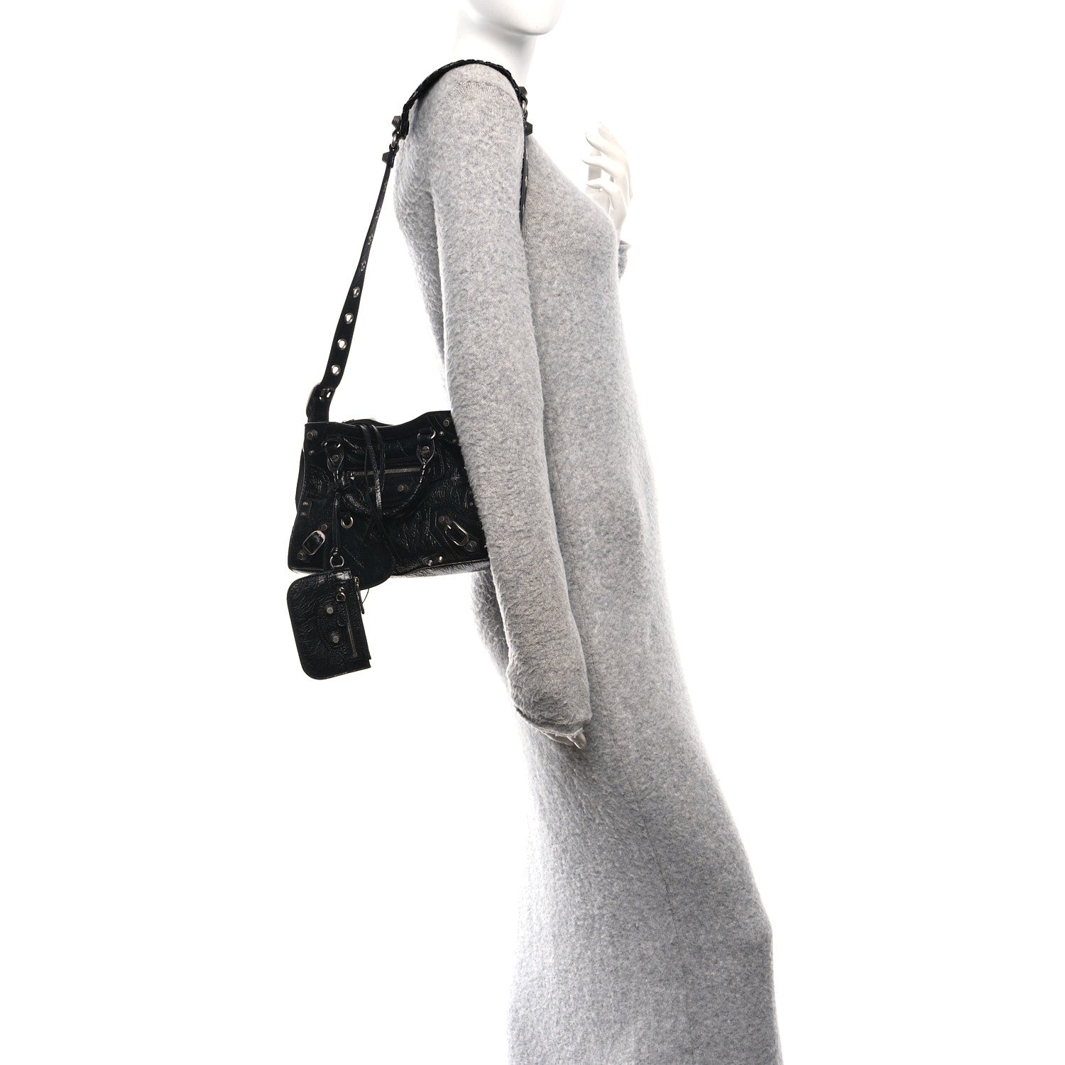 Agneau Arena Neo Cagole Handbag XS Black