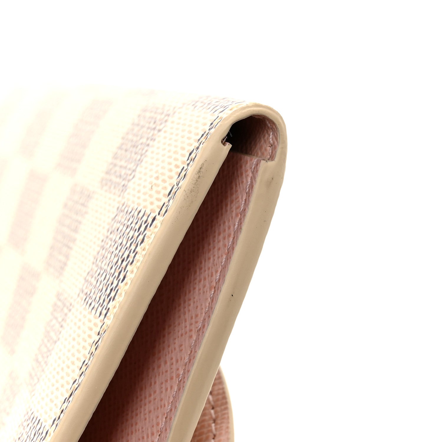 Damier Azur Emilie Wallet Rose Ballerine