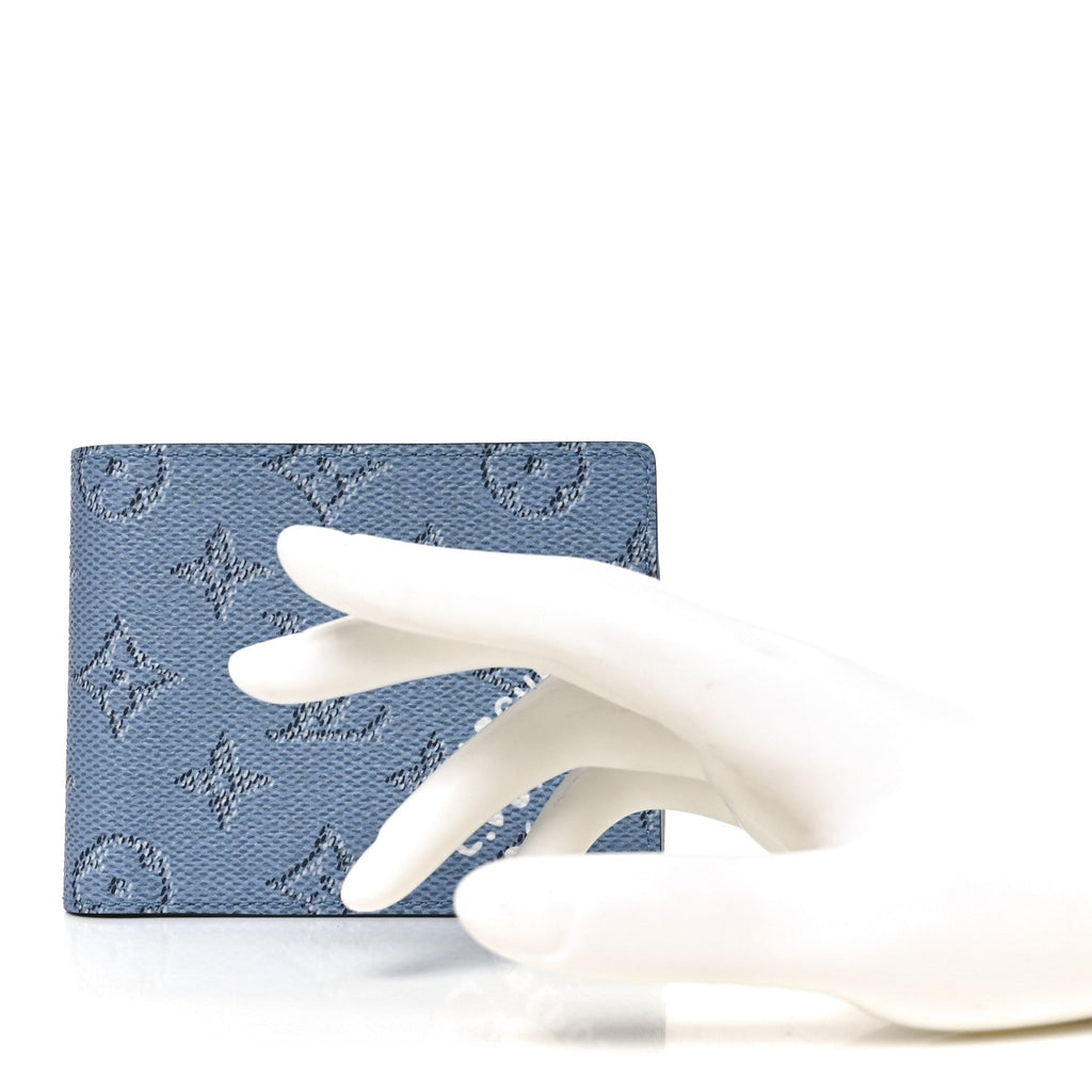 Monogram Heritage Multiple Wallet Blue
