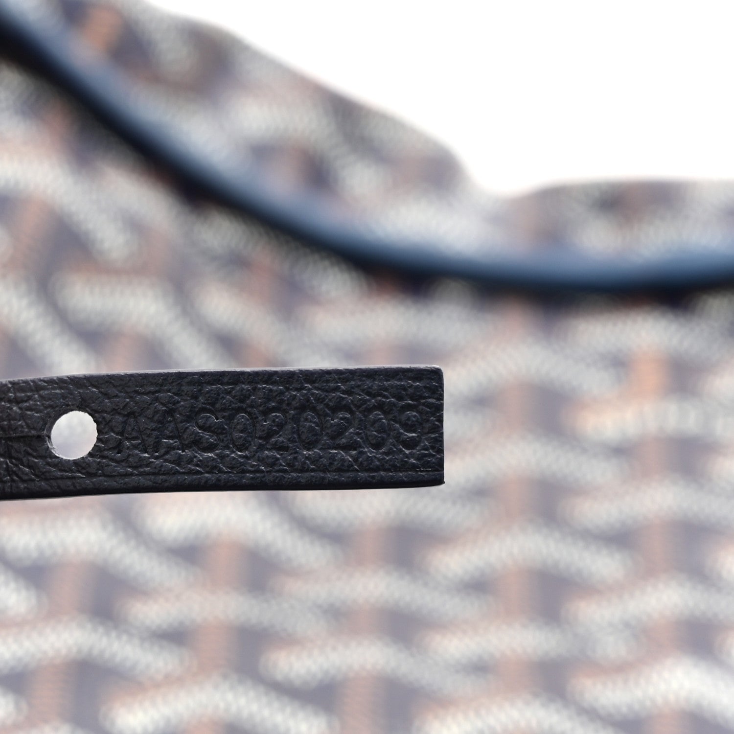 Goyardine Reversible Anjou GM Navy