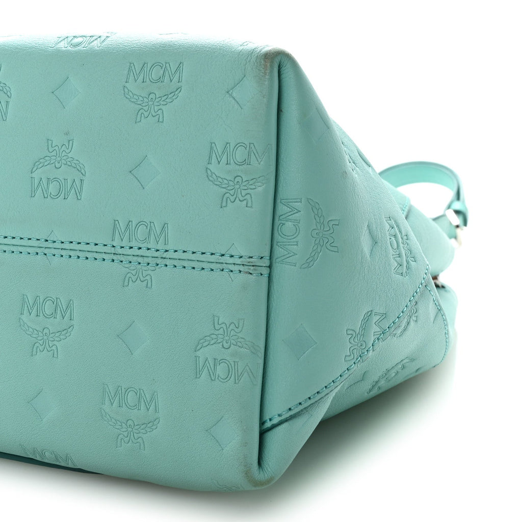 Calfskin Ottomar Monogram Medium Klara Hobo Pool Blue