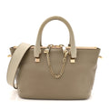 Smooth Calfskin Mini Baylee Tote Cashmere Grey