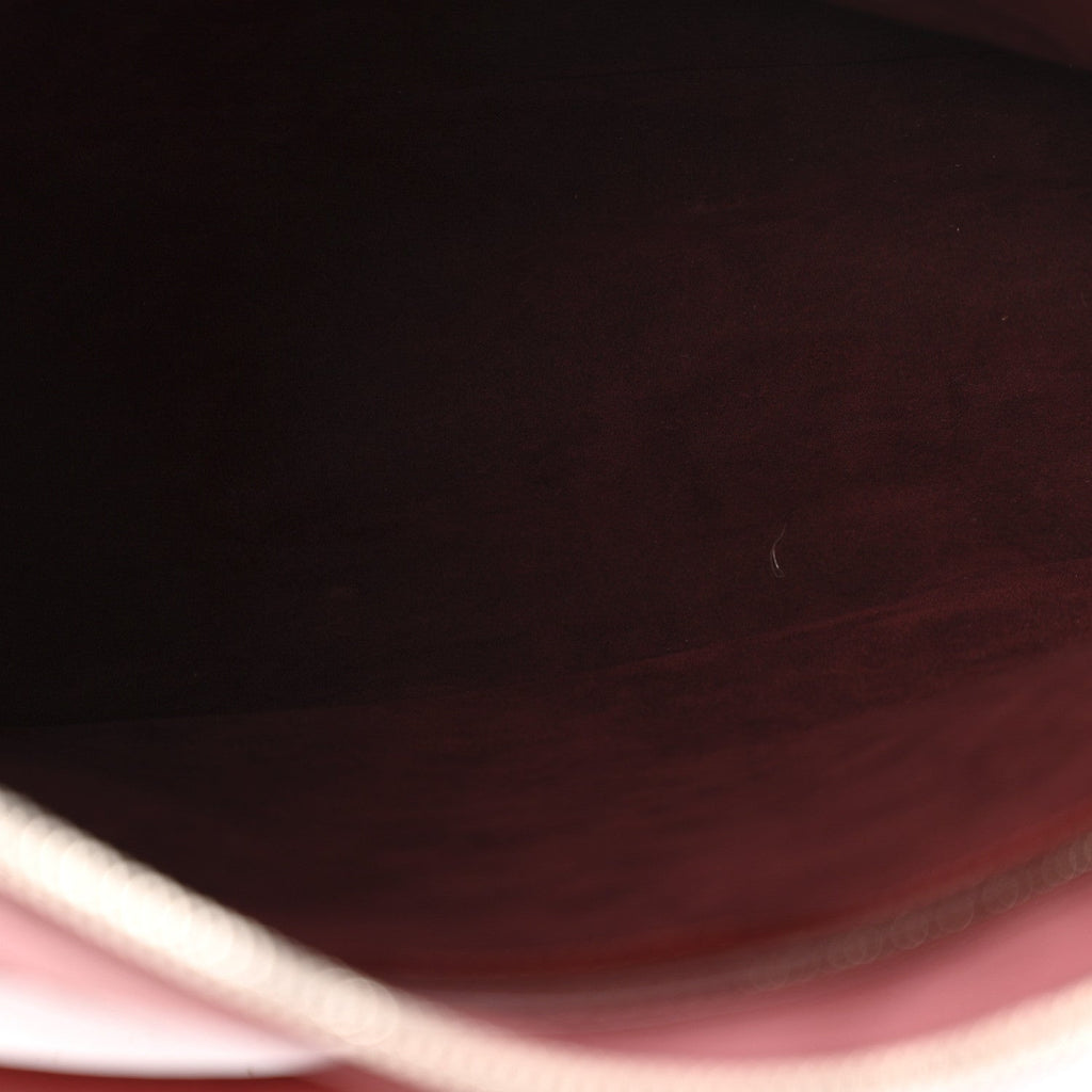 Monogram Lambskin Antheia Ixia MM Fuchsia