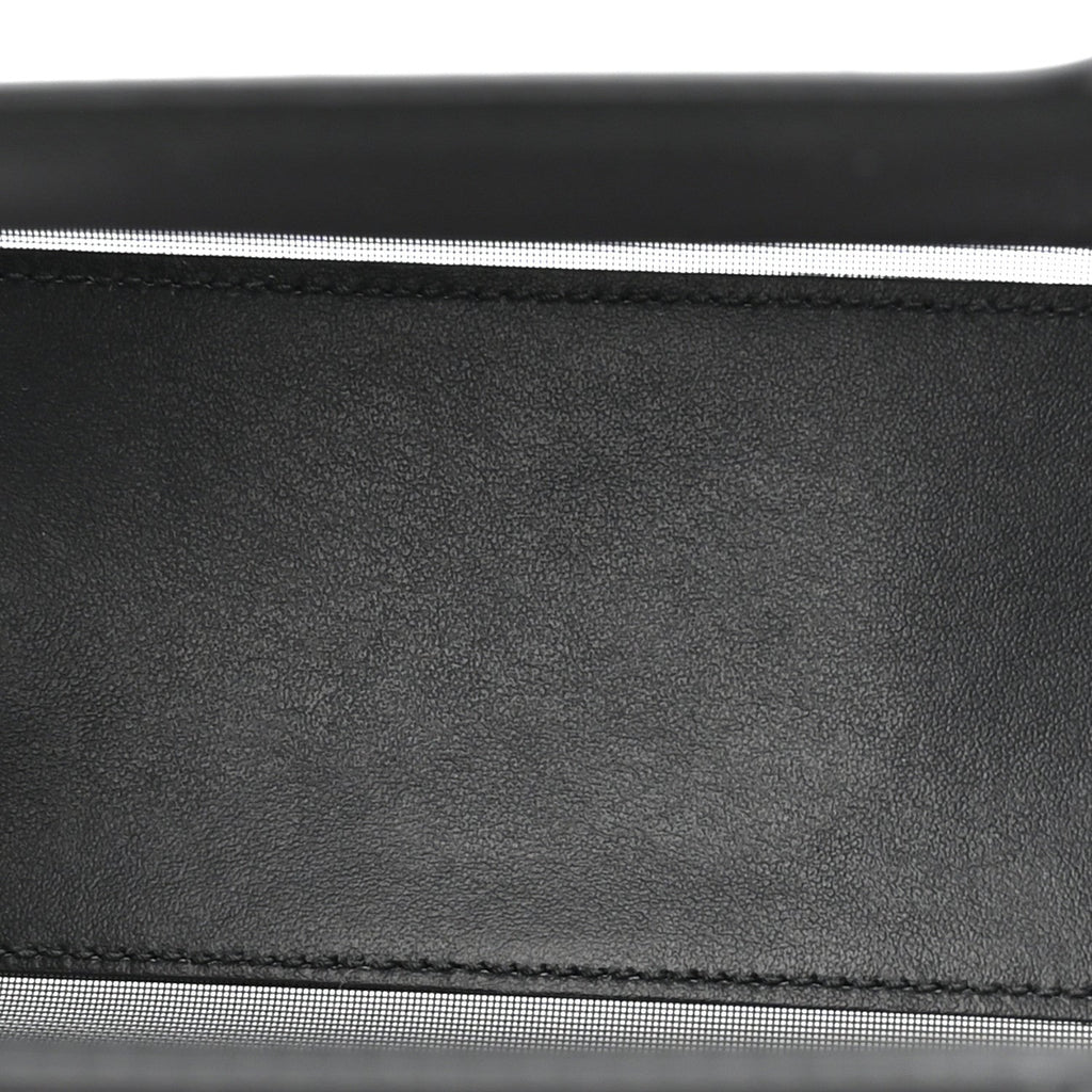 Mesh Small Tote Bag Black