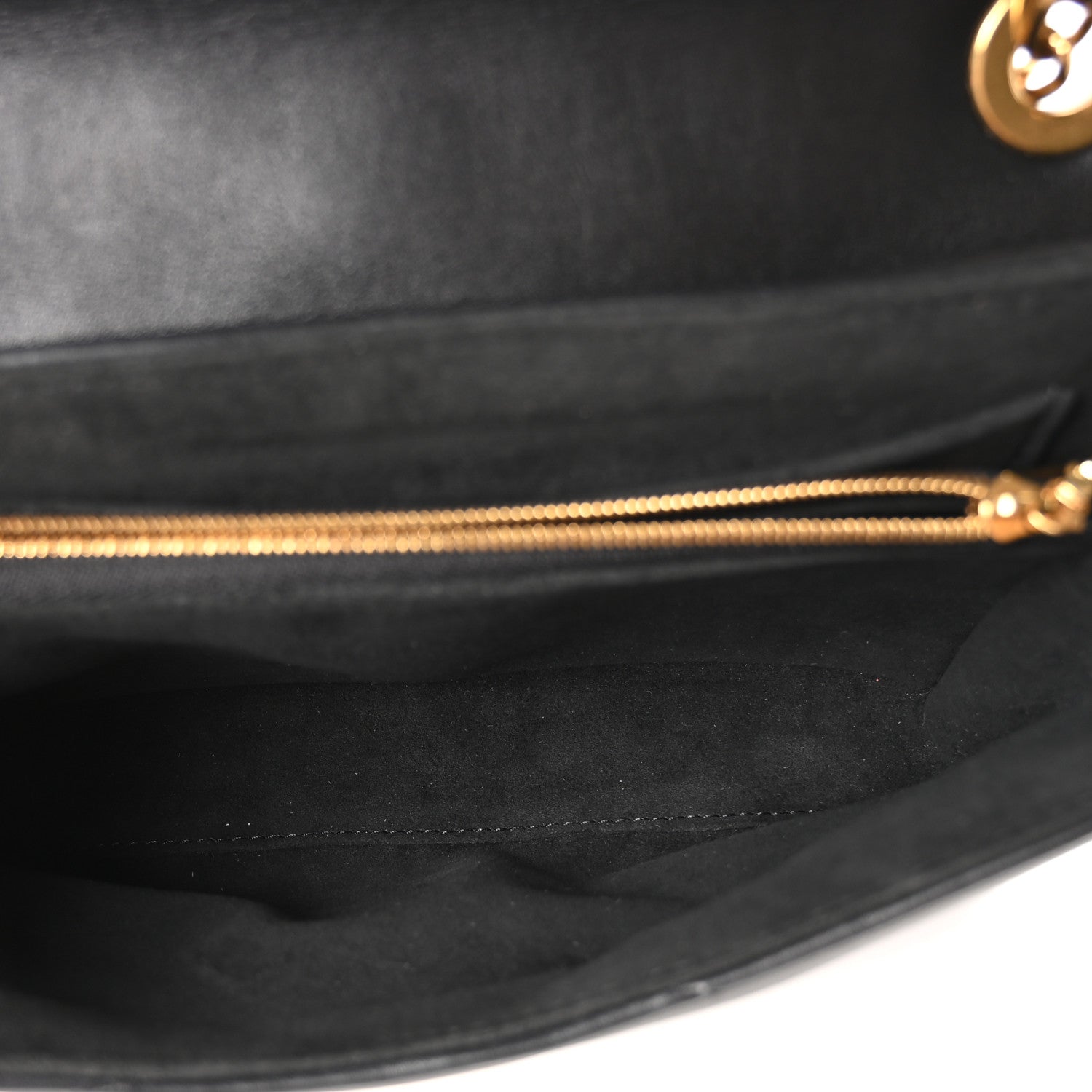 Calfskin LV New Wave Chain Bag Black