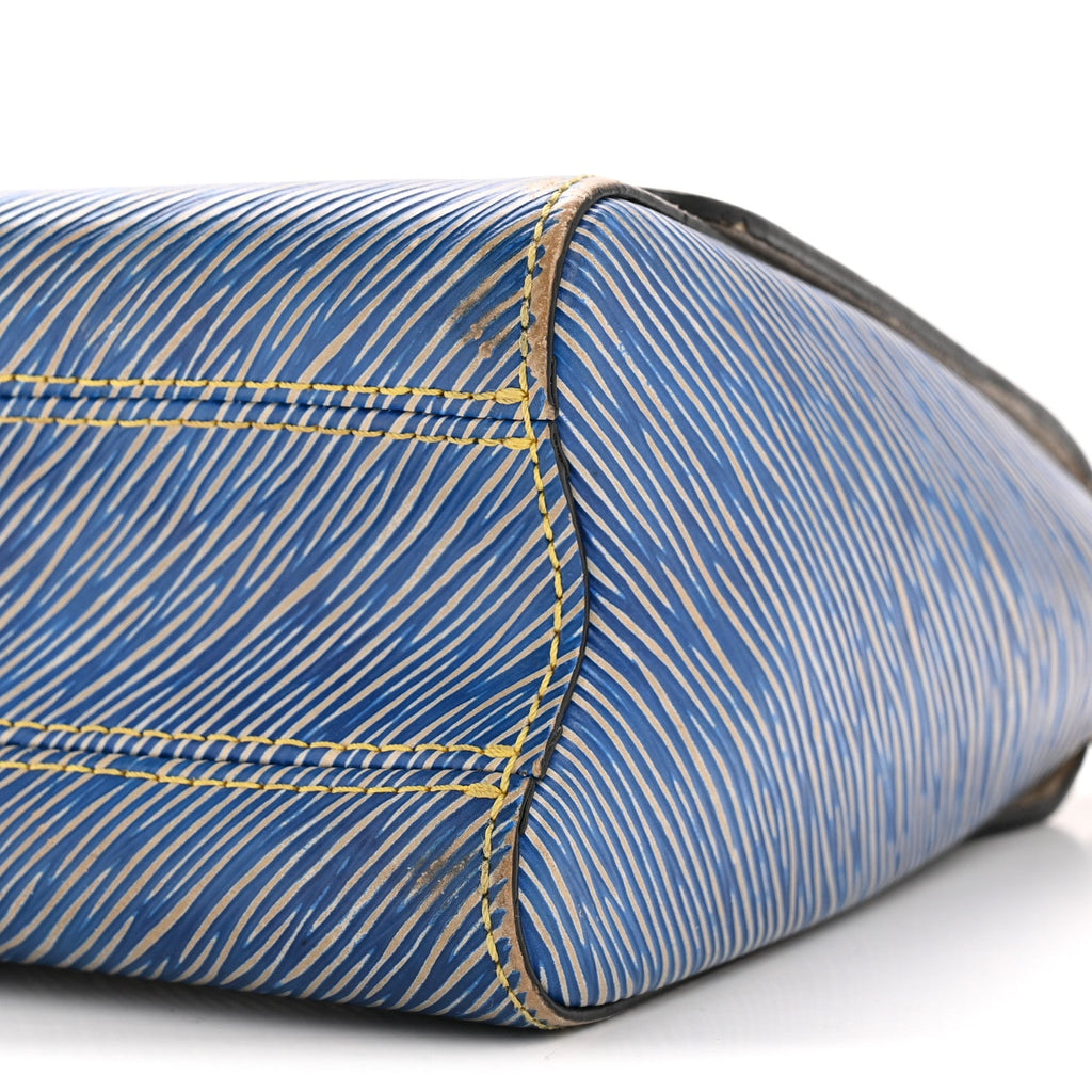 Epi Twist Shoulder Bag MM Denim Light