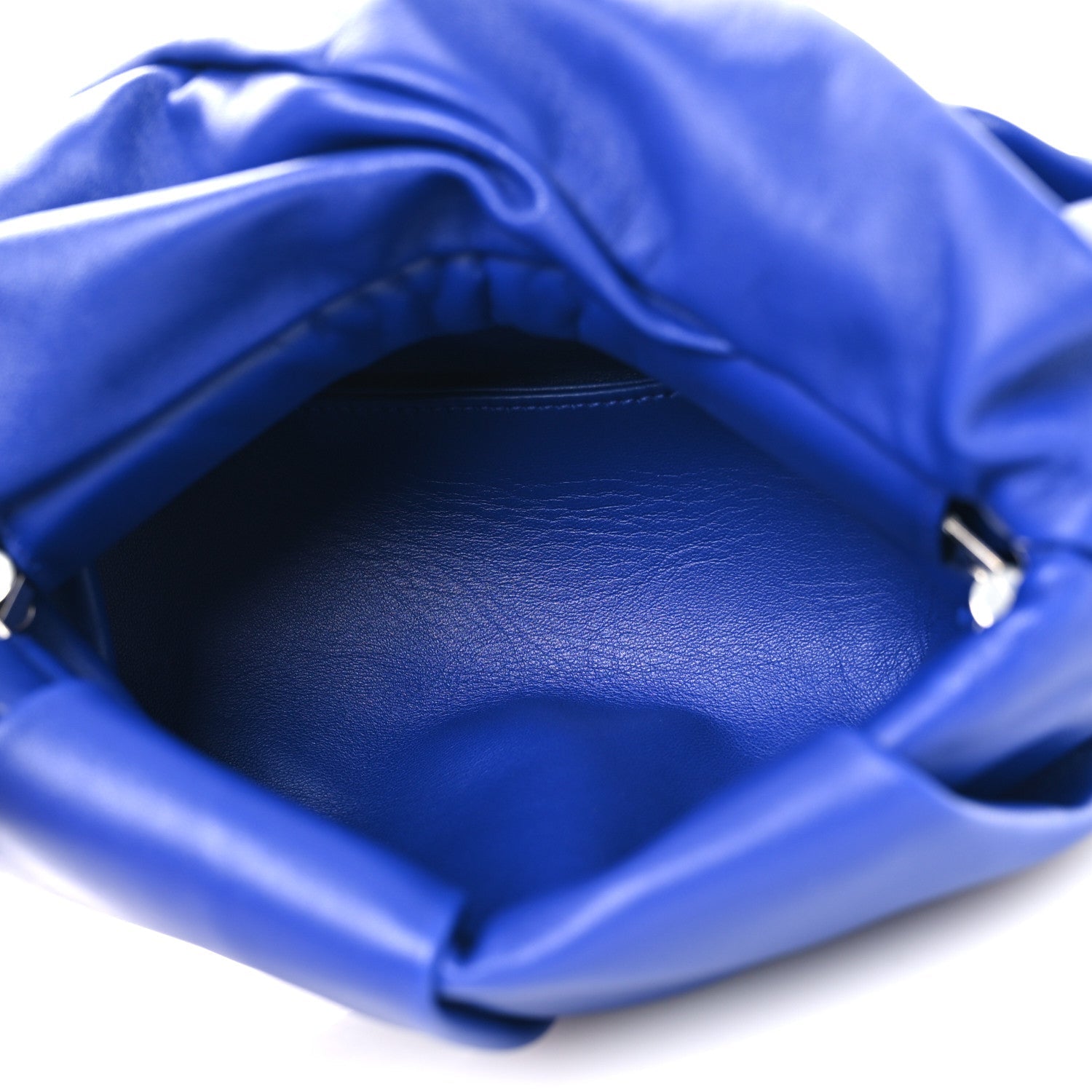 Smooth Calfskin Rose Clutch Knight