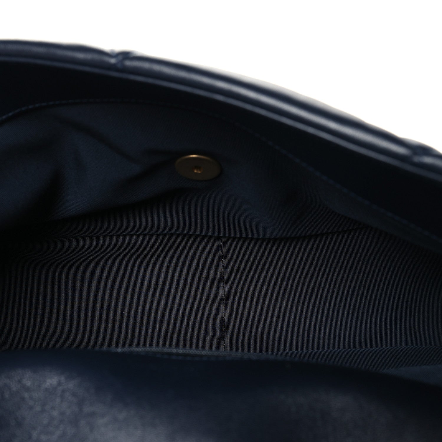 Lambskin Quilted Large Chanel 19 Flap Navy Blue