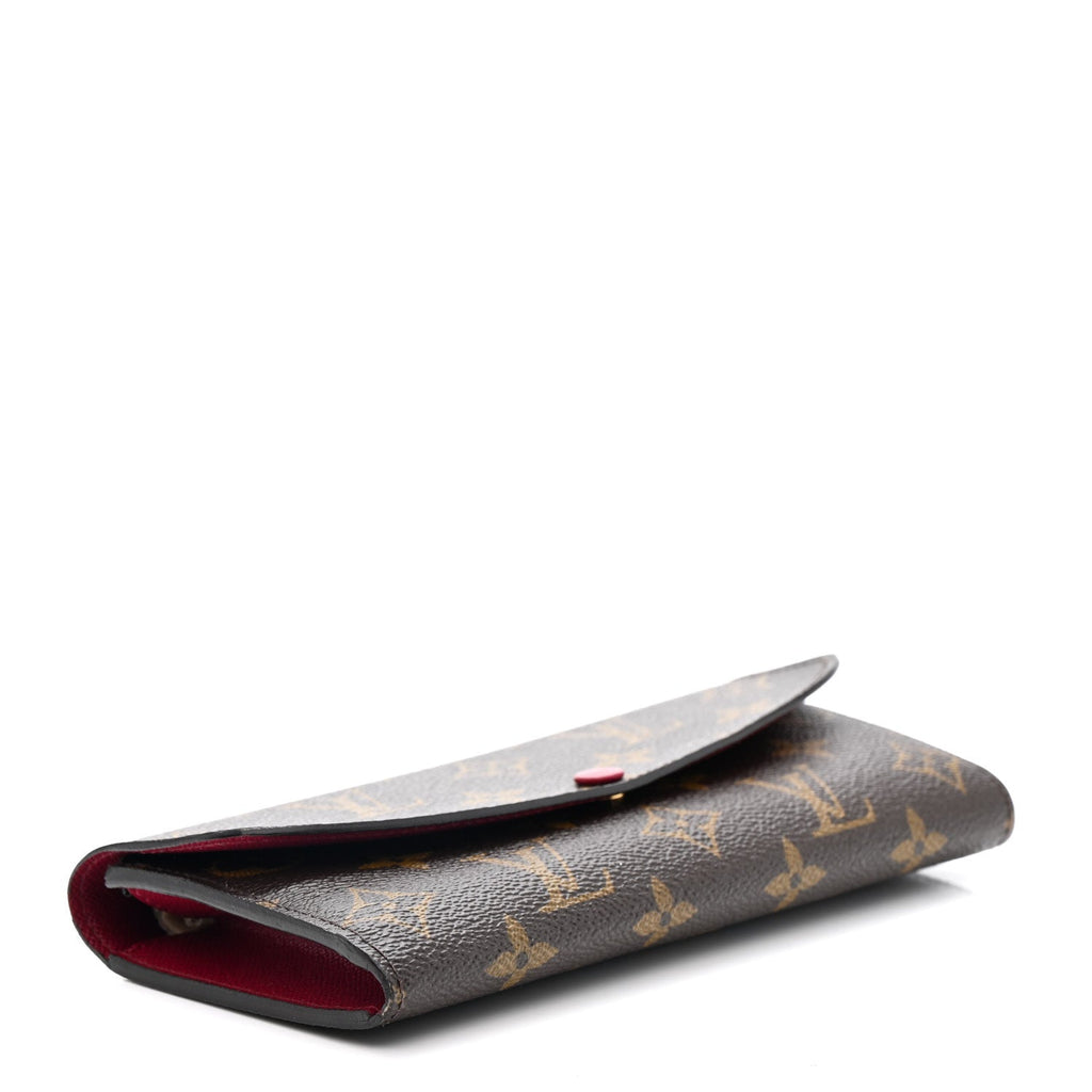 Monogram Emilie Wallet Fuchsia