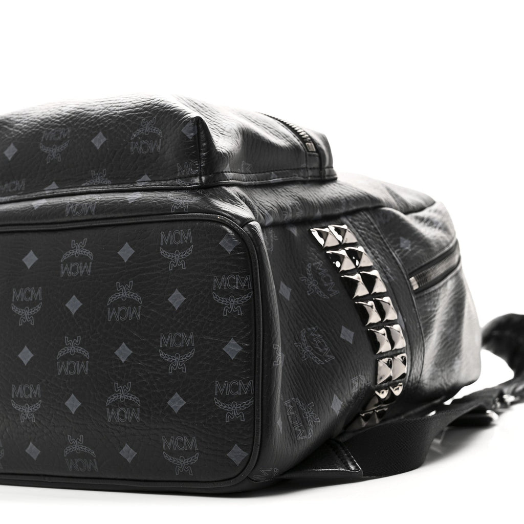 Visetos Medium Side Studs Stark Backpack Black