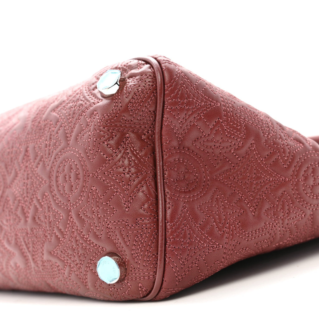 Monogram Lambskin Antheia Ixia MM Fuchsia
