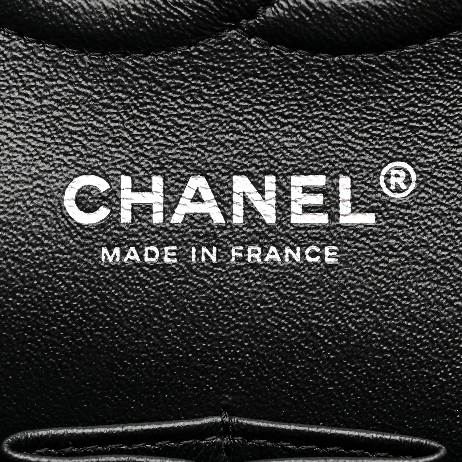 Velvet Crystal Medium Double Flap Black