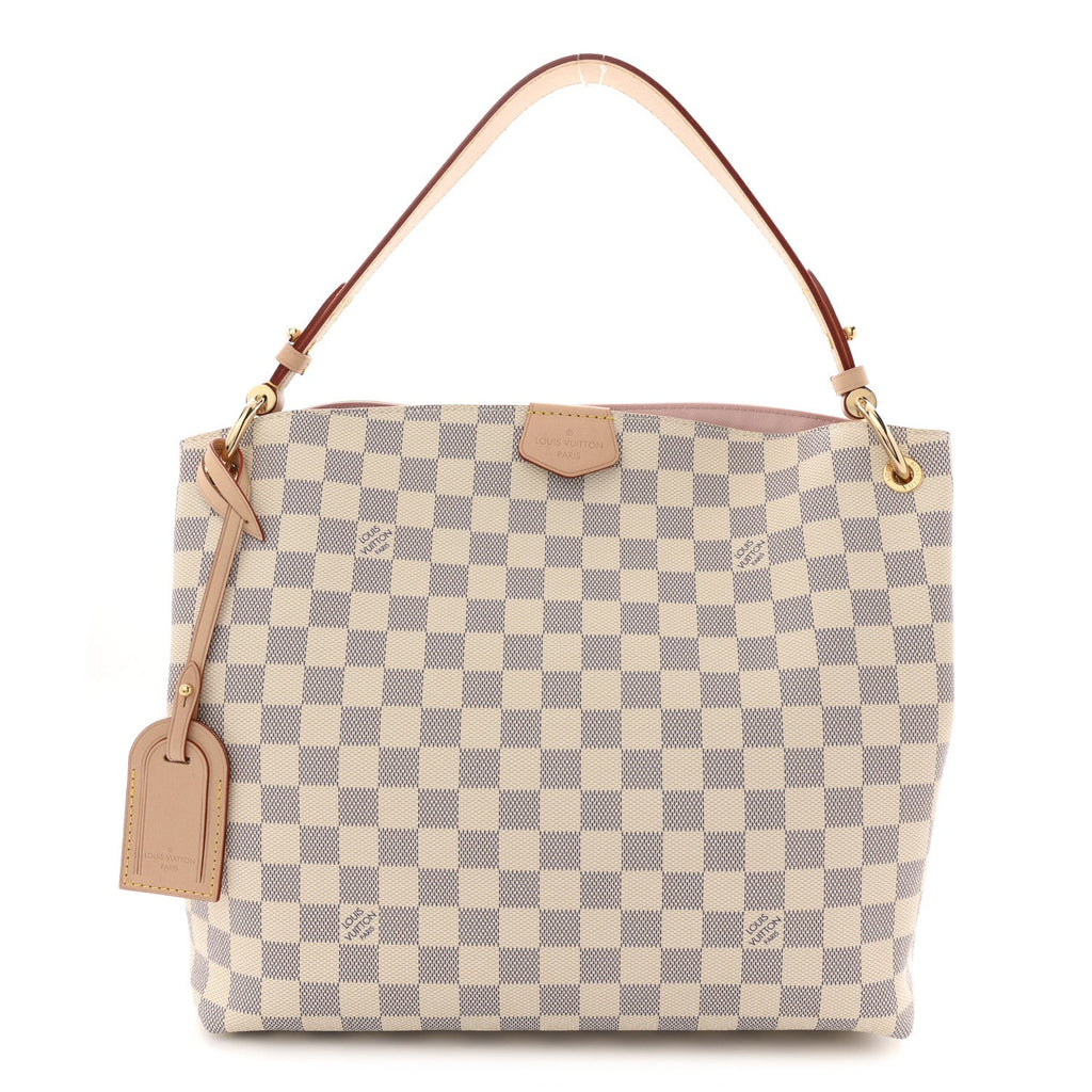 Damier Azur Graceful PM Rose Ballerine