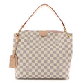 Damier Azur Graceful PM Rose Ballerine