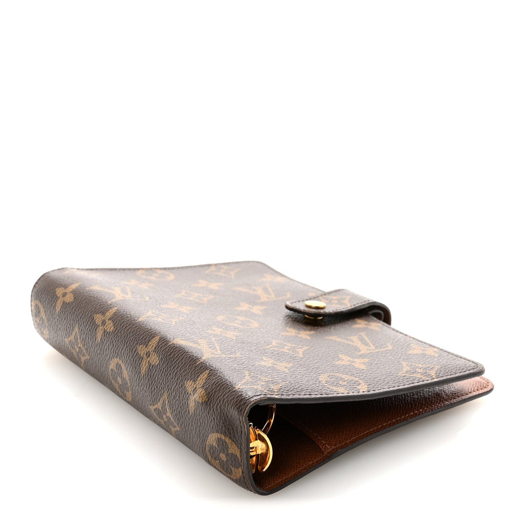 Monogram Medium Ring Agenda Cover