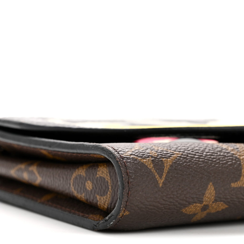 Monogram Kabuki Chain Wallet Black