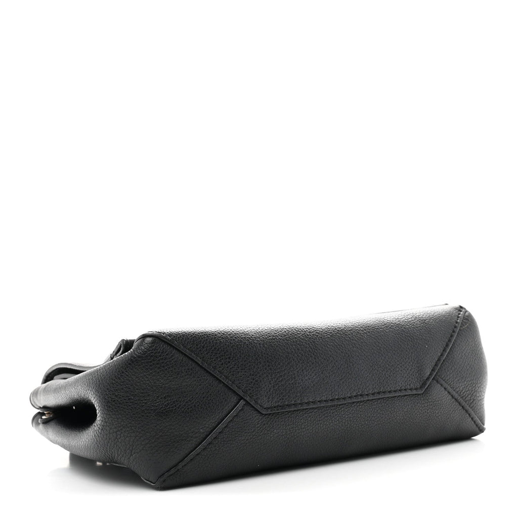 Calfskin Lockme II Chain Bag BB Black