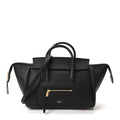 Grained Calfskin Little New Luggage Black