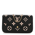 Empreinte Monogram Giant Felicie Pochette Black Beige