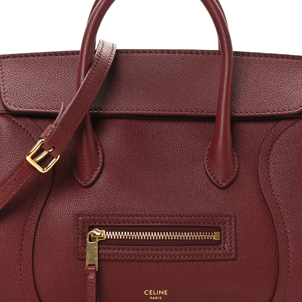 Grained Calfskin Little New Luggage Syrah