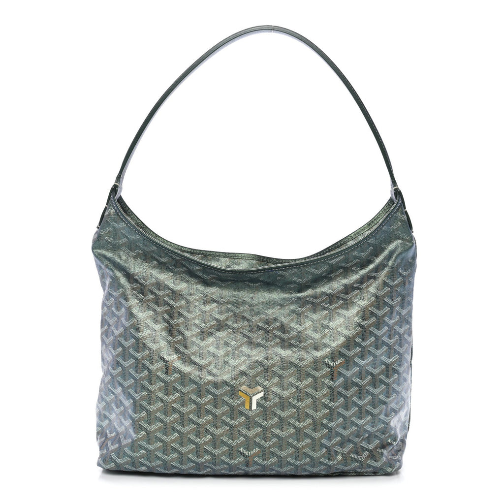Iridescent Goyardine Boheme Hobo Pearly Green