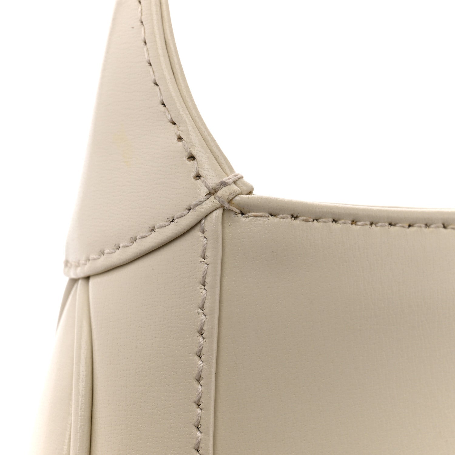 Boarded Dyana Lux Calfskin Mini Jackie 1961 Hobo Mystic White