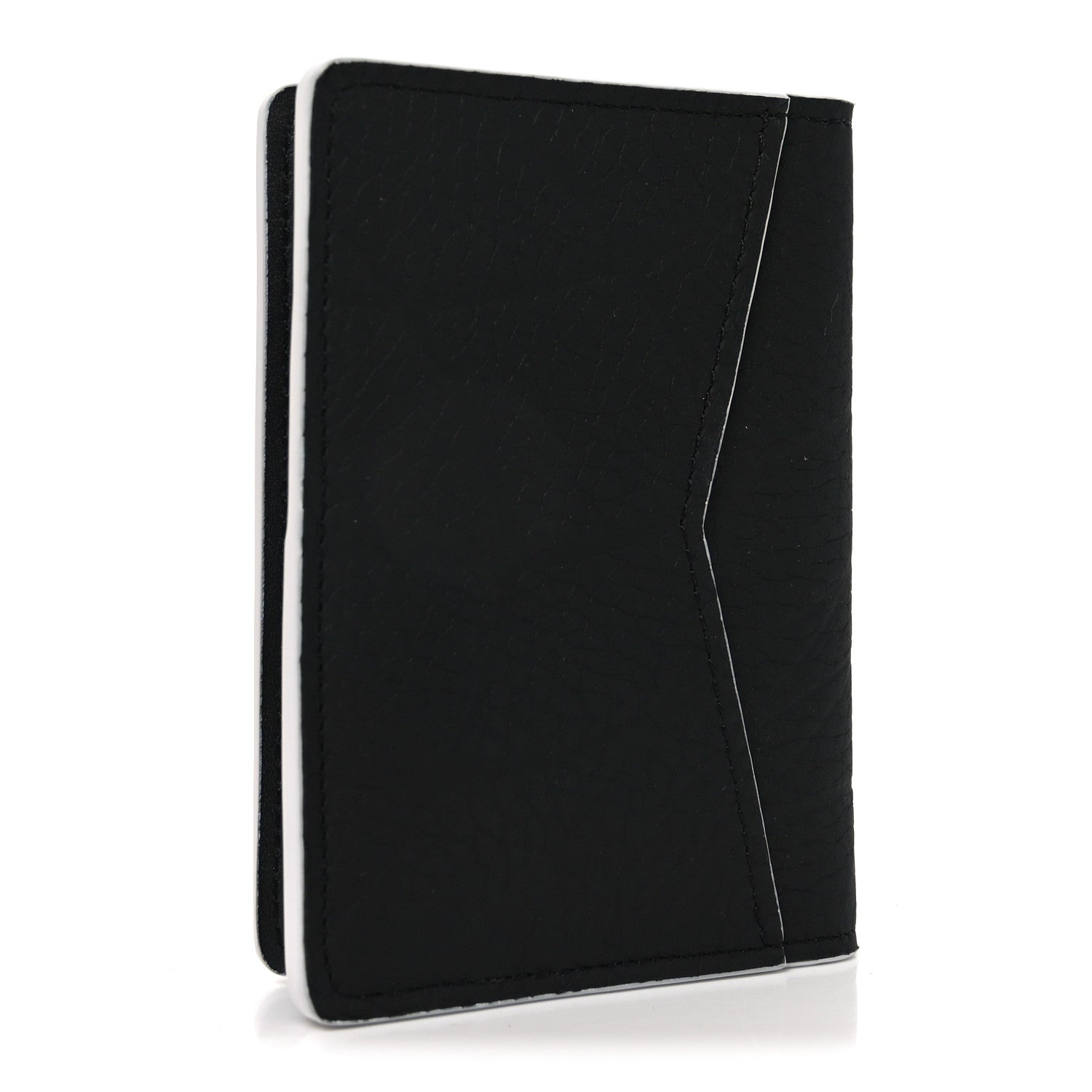 X FIFA Grained Calfskin Pocket Organizer Black