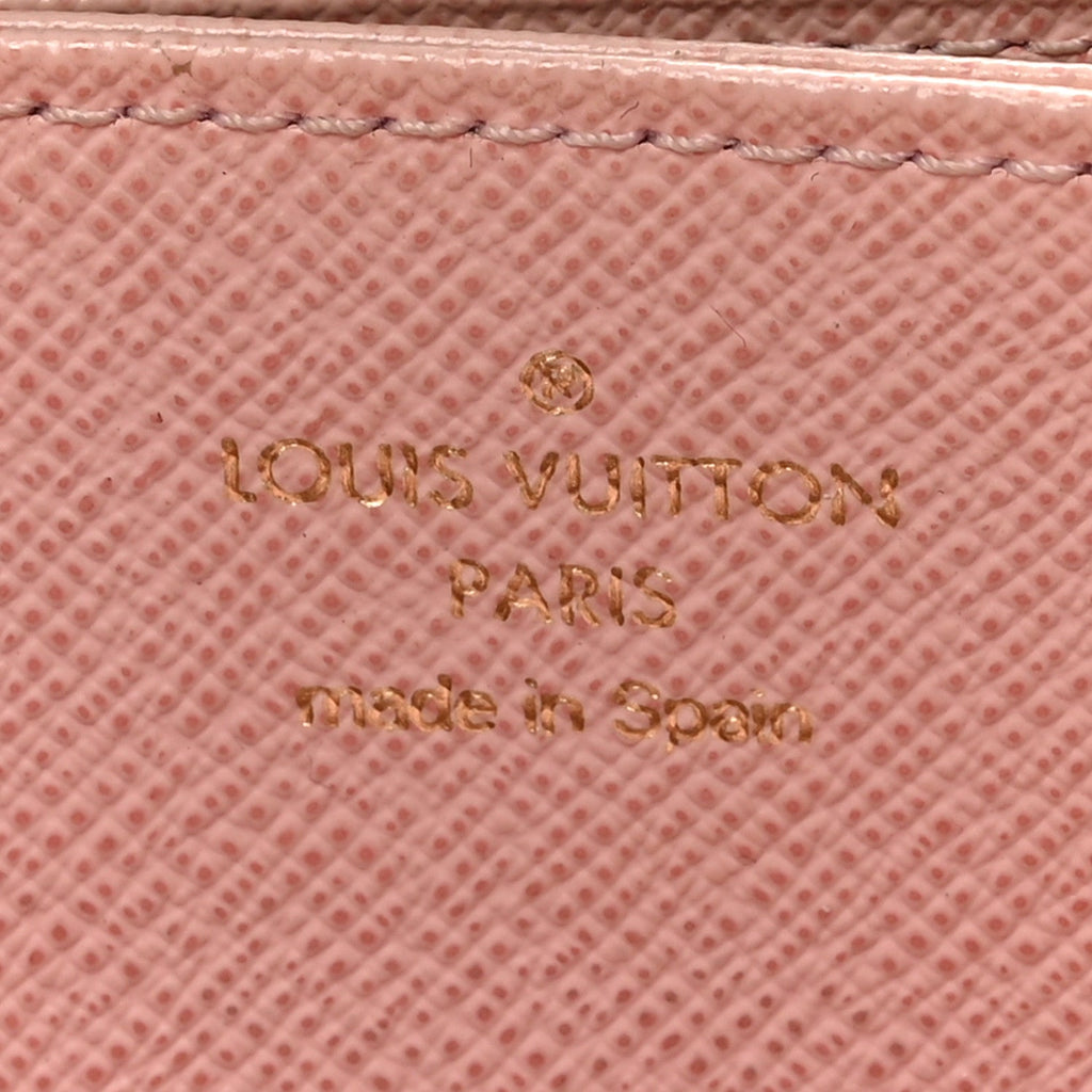 Monogram Zippy Wallet Rose Ballerine