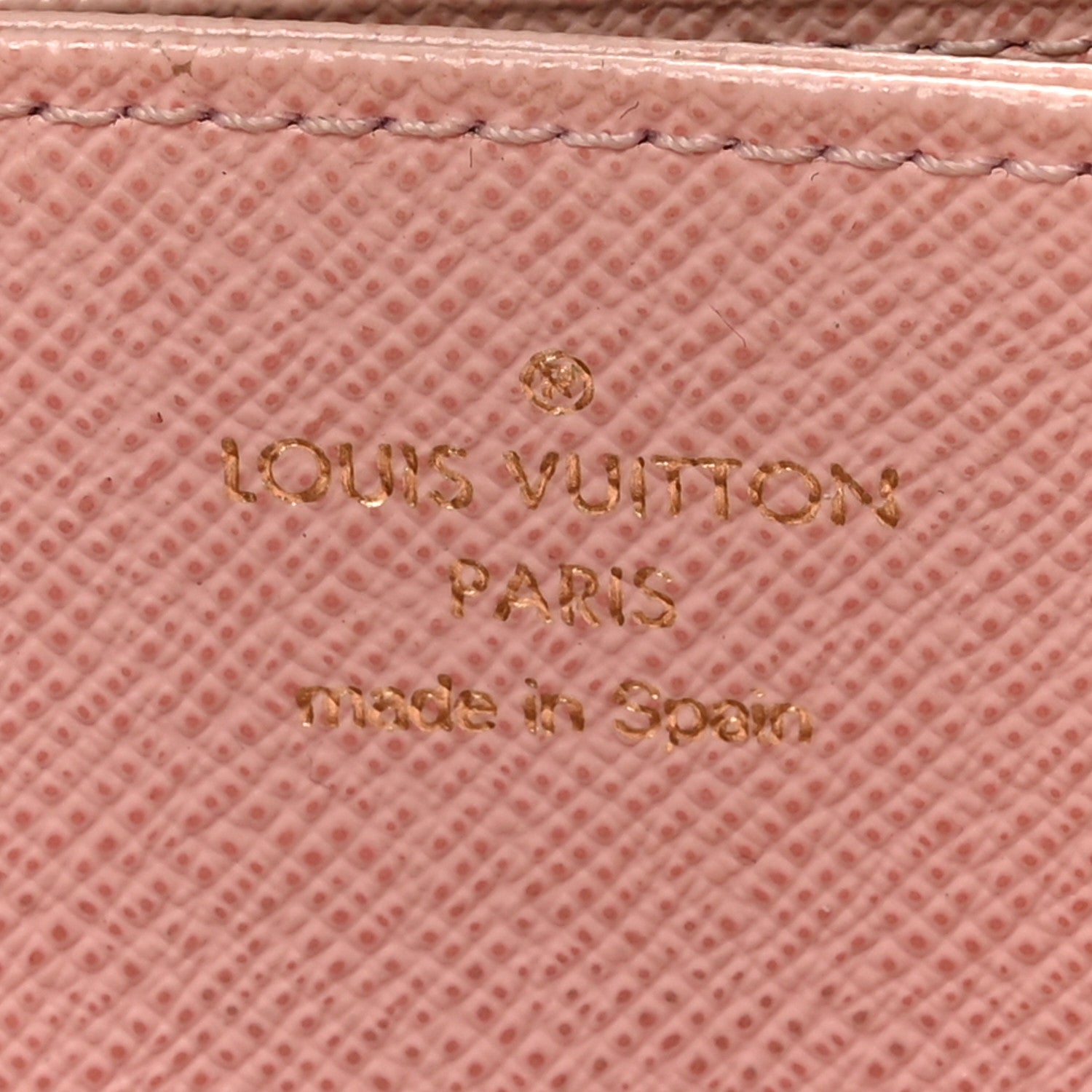 Monogram Zippy Wallet Rose Ballerine