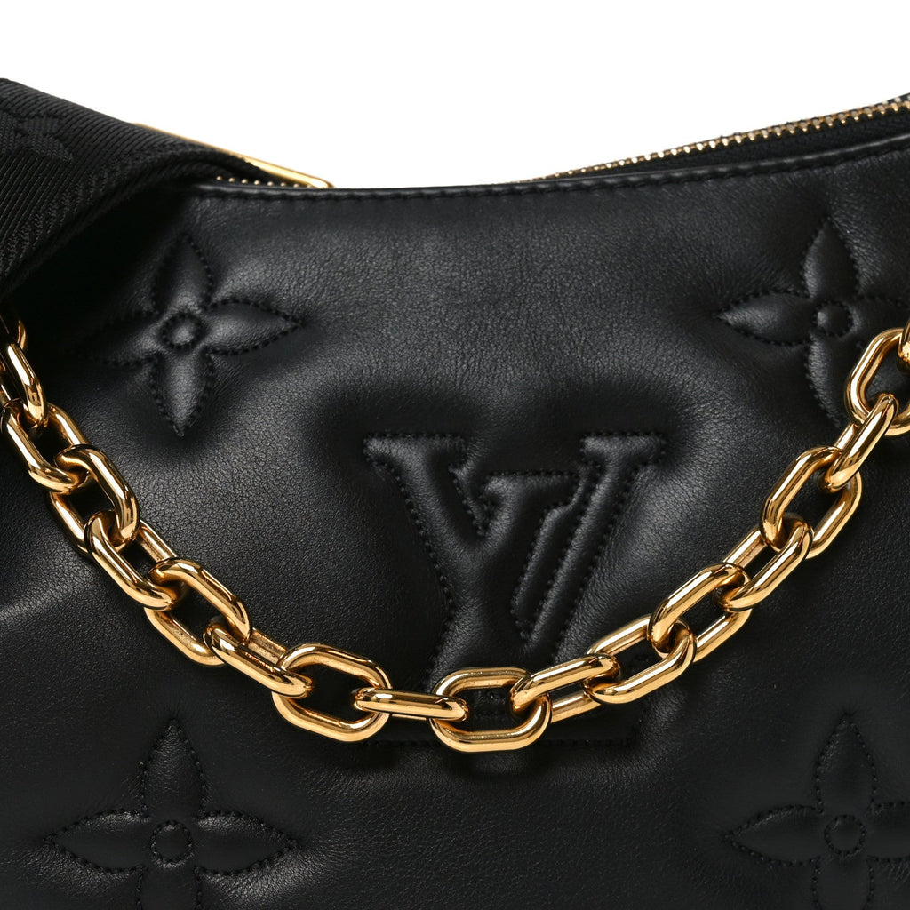 Calfskin Bubblegram Over The Moon Black